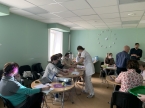 В поликлинике Мурманского многопрофильного центра им. Н.И. Пирогова ФМБА России прошло практическое обучение «Бережливые технологии в медицине»